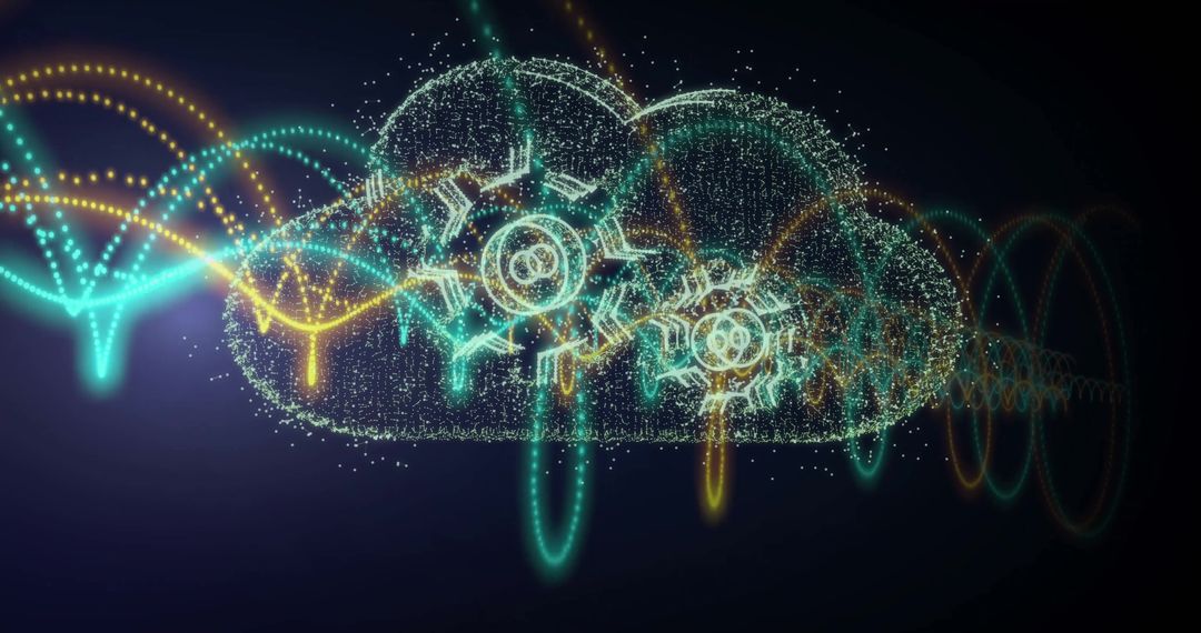 Digital DNA Strands Mesh with Cloud Computing and Data Processing