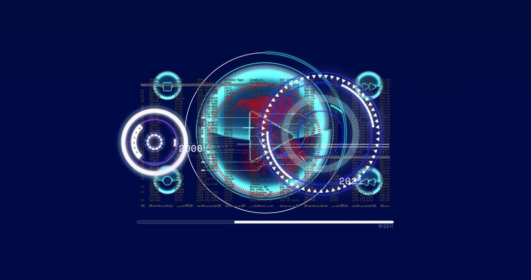 Futuristic Digital Interface Analysis Scanning Techniques