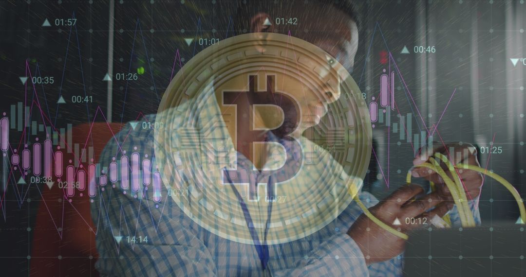 Bitcoin Technology and Data Processing in Server Room