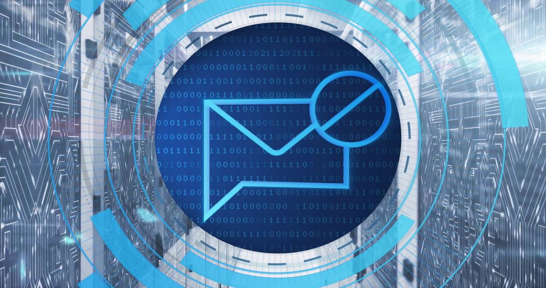 Digital Security Blocking Mail in Virtual Network Server