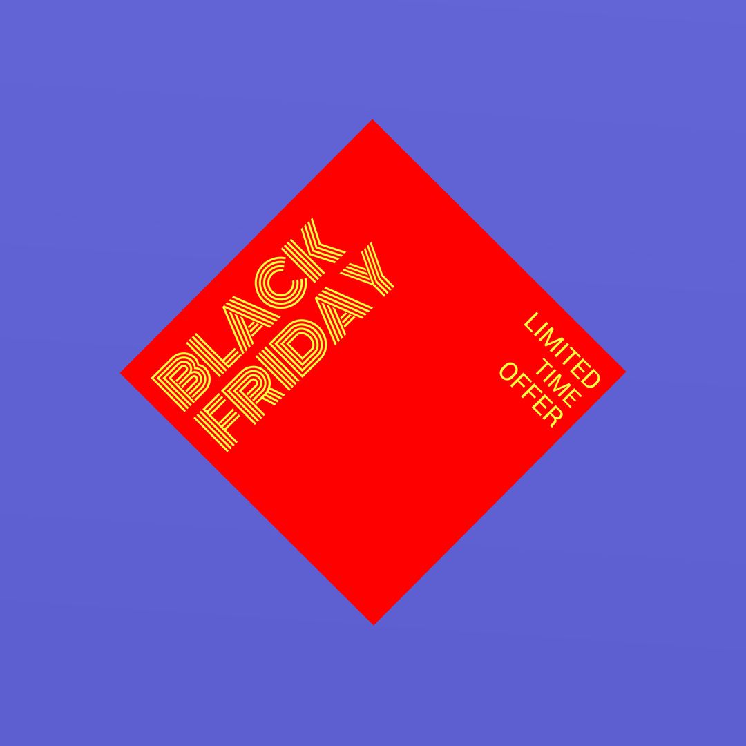 Bold Black Friday Sale Advertisement Design