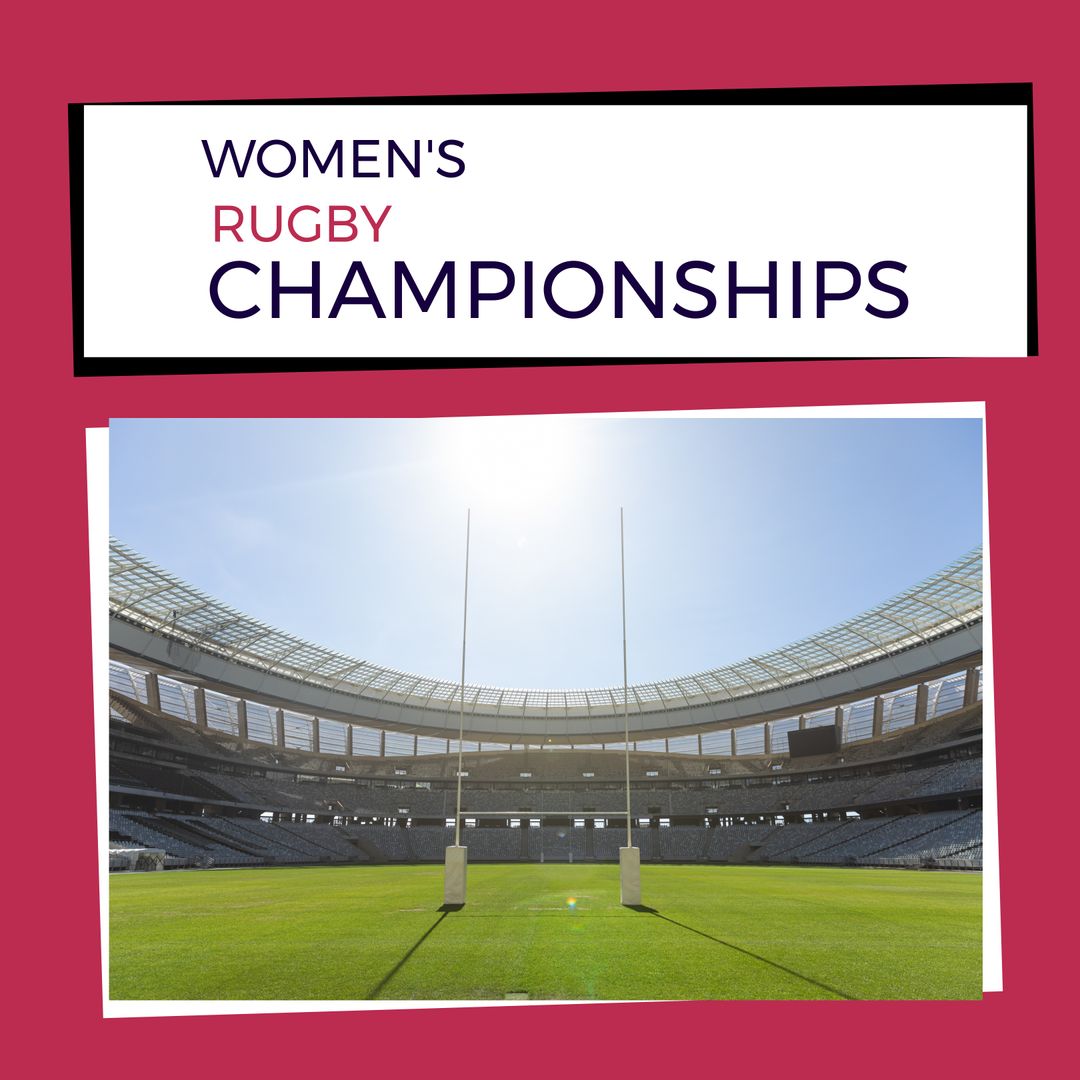 Empty Stadium Awaiting Women's Rugby Championships