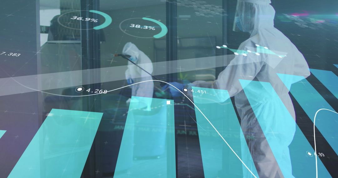 Financial Data Processing with Safety Measures During Pandemic