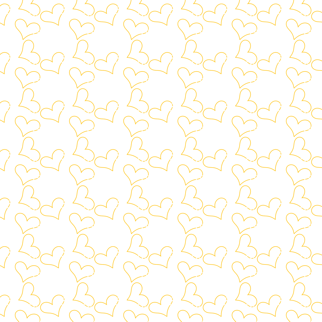 Yellow Heart Vector Pattern on Transparent Background - Download Free Stock Images Pikwizard.com