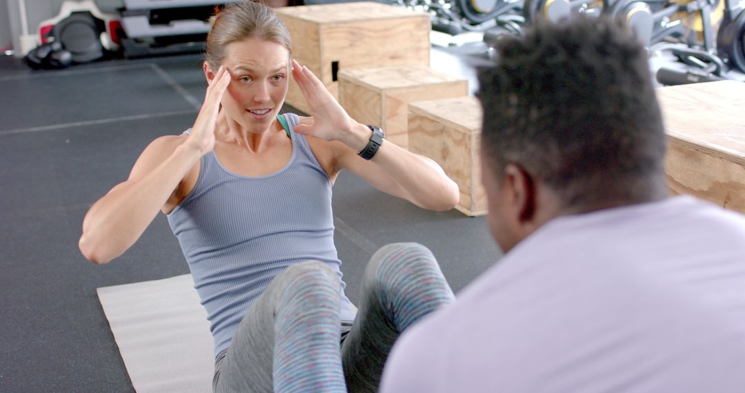 Personal Training Session with Intense Fitness Routine