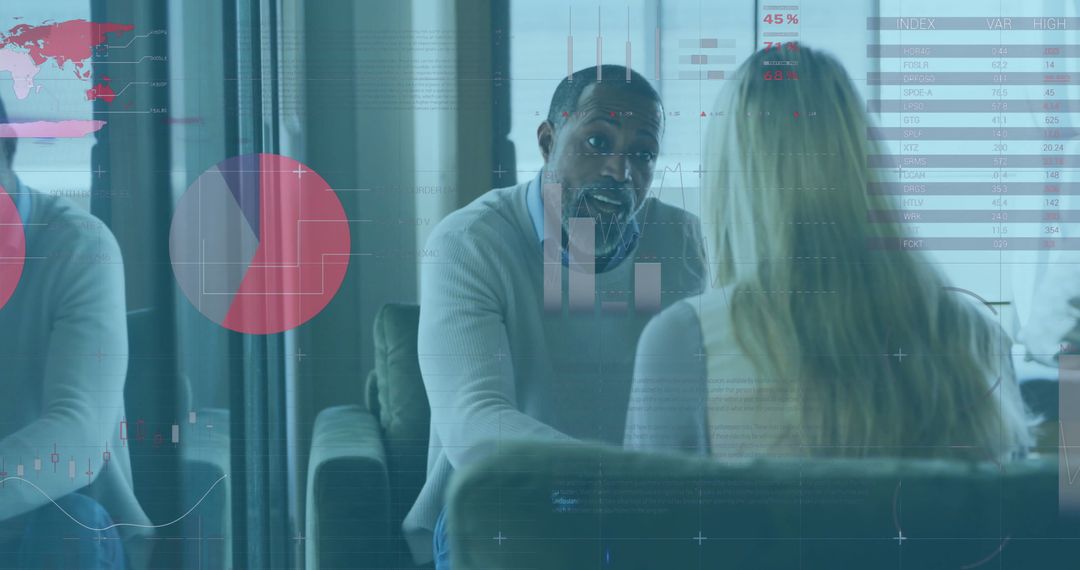 Collaborative Business Meeting, Digital Financial Interface