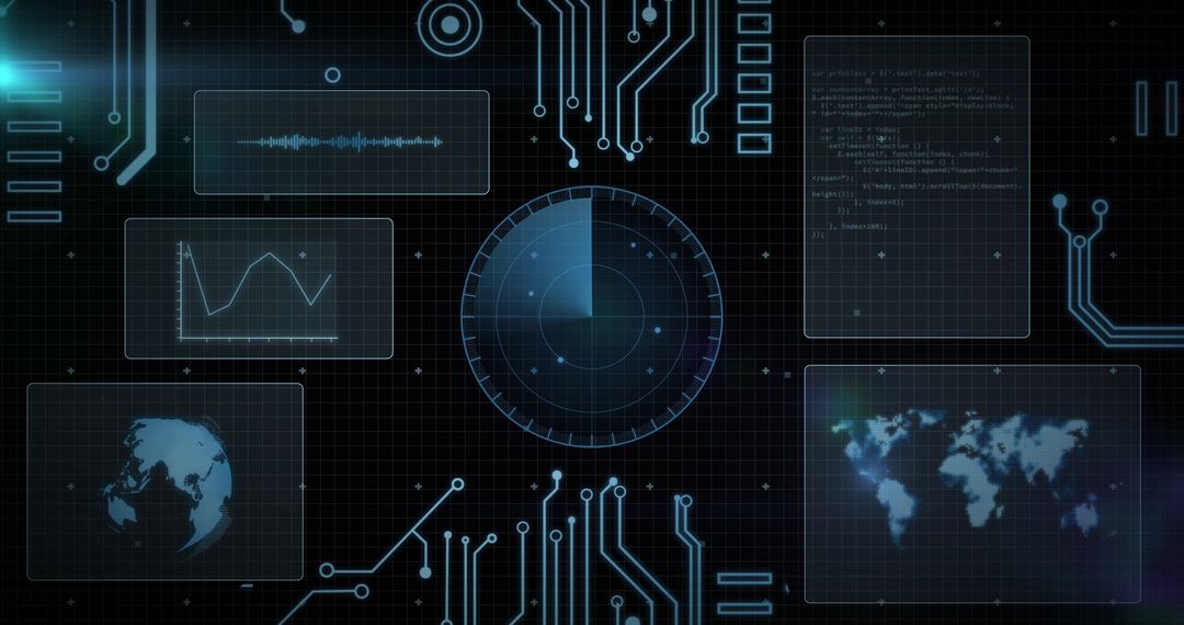 Digital Data Matrix and Circuit Integration Design