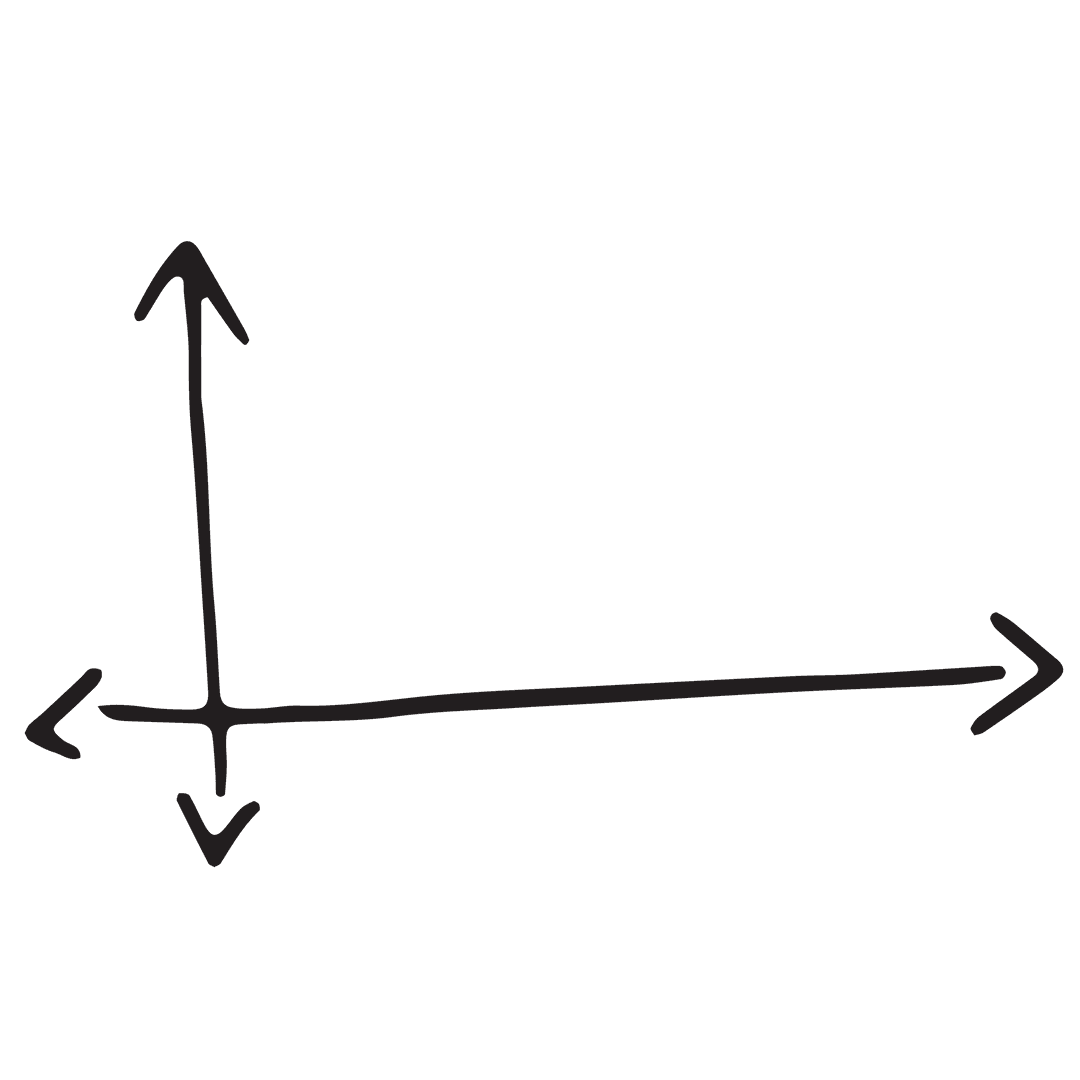 Transparent Crossed Mathematical Arrows on Isolated Background