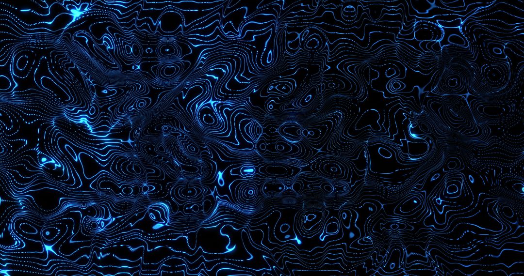 Abstract Energy Flow with Dynamic Blue Waves