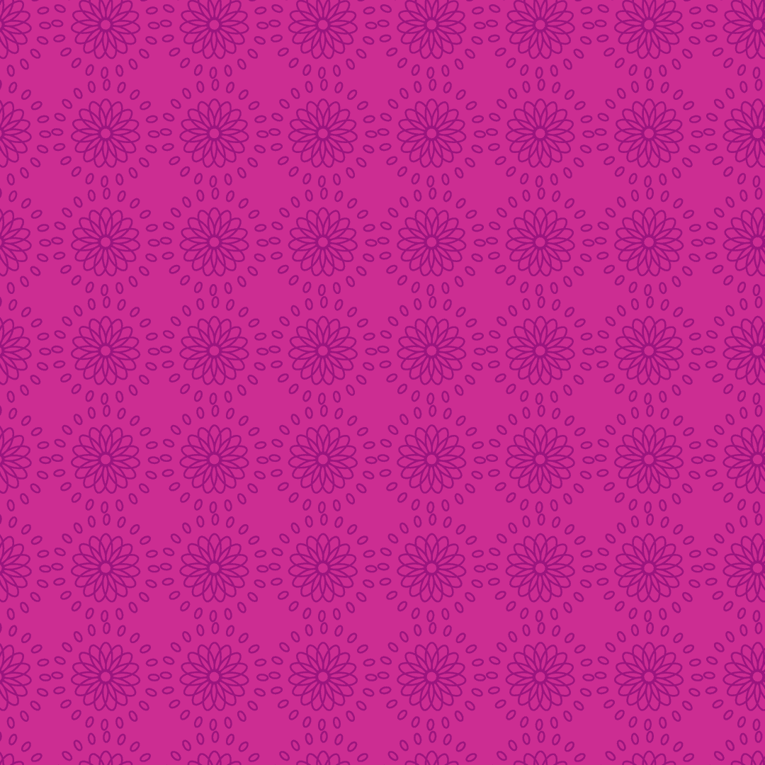 Seamless Transparent Purple Rosette Patterns