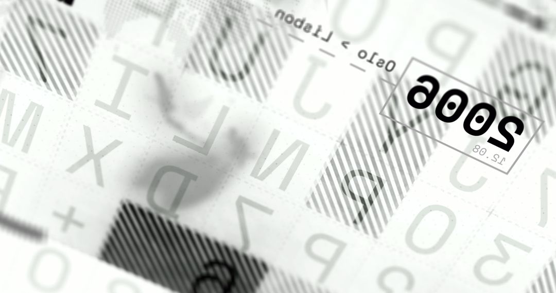 Global Connections and Data Processing Illustration