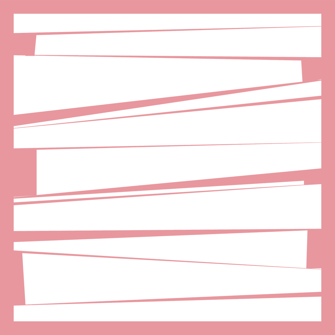 Slanted Teal Bars on Transparent Backdrop Abstract Design