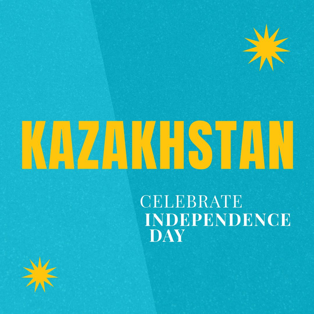 Kazakhstan Independence Day Celebration Concept Design