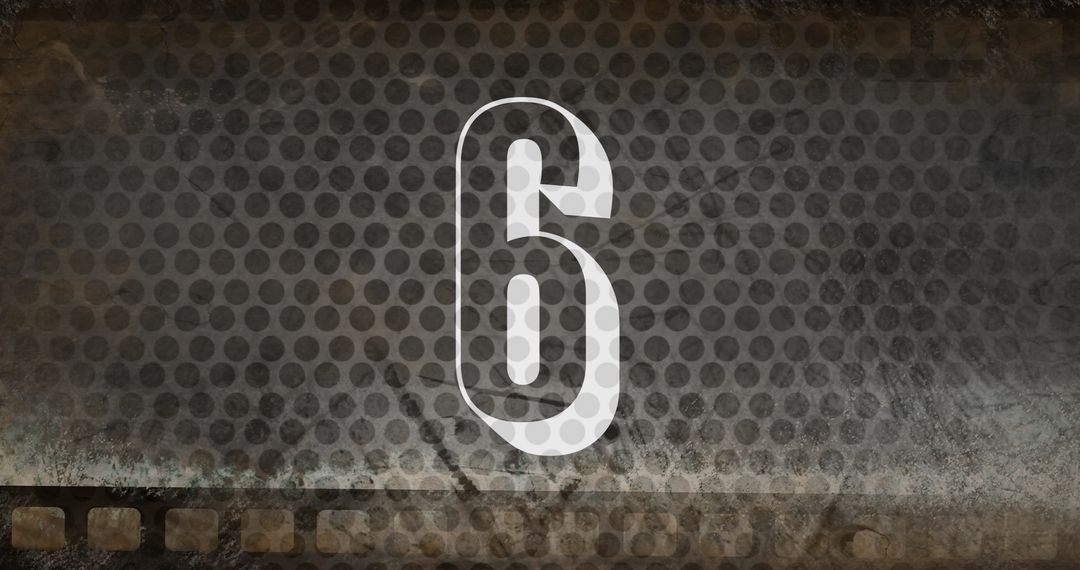 Dynamic 3D Countdown Concept on Textured Background