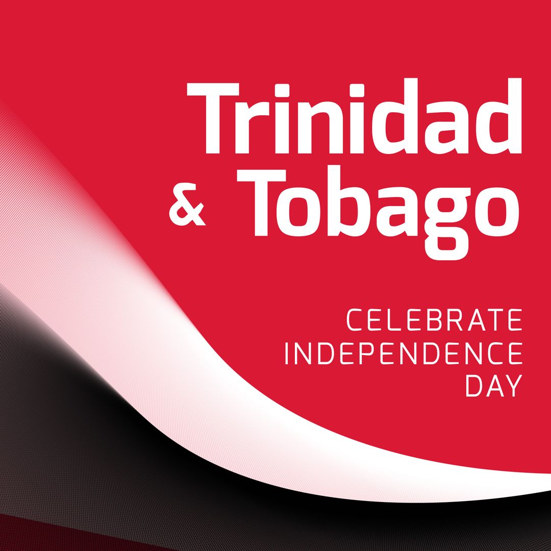 Trinidad and Tobago Independence Celebration Poster Design