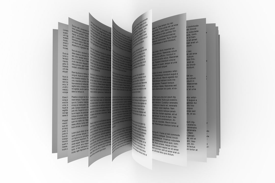 Opened Digital Book with Turning Pages on Transparent Background for SVG Plugins - Download Free Stock Images Pikwizard.com