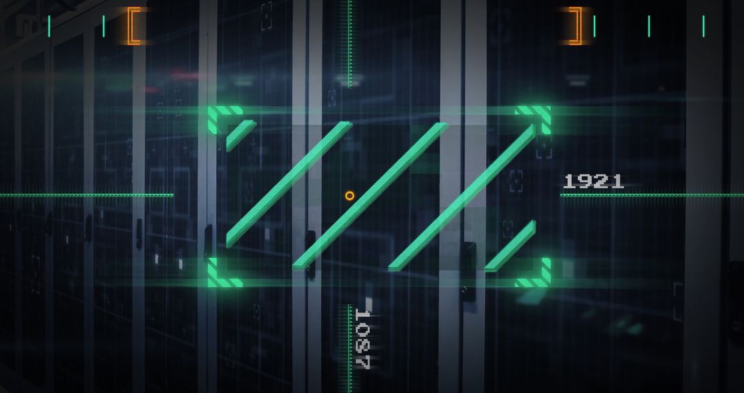 Digital Data Overlay on Server Storage Units