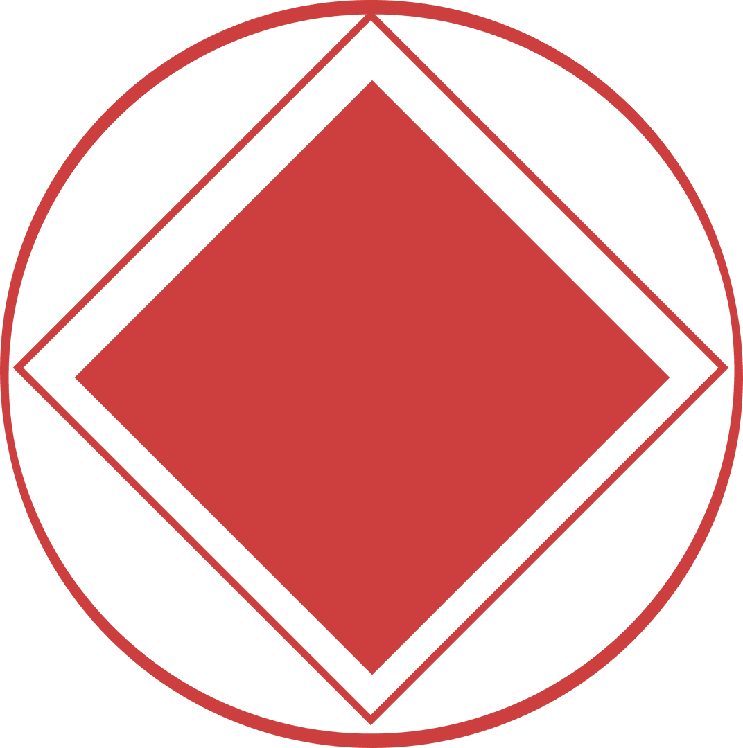 Abstract Red Shapes Pattern on Transparent Background Illustration