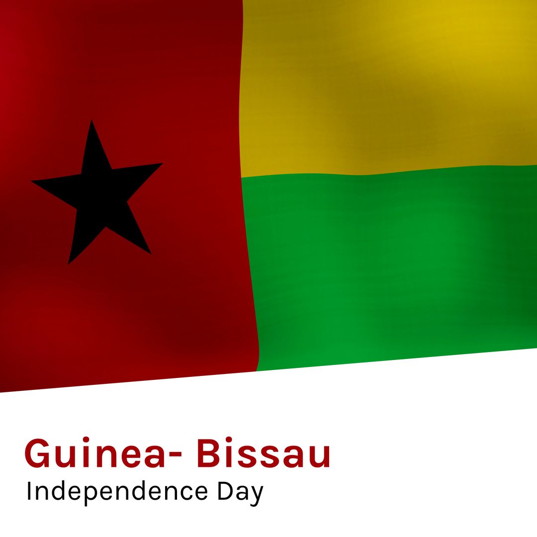Guinea-Bissau Flag and Independence Day Celebration Design