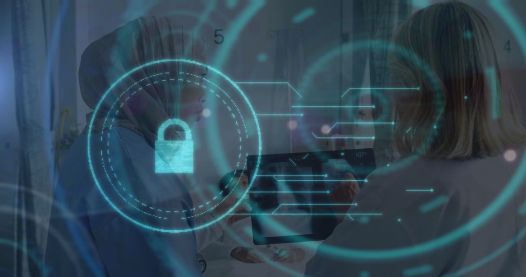 Digital Security in Healthcare with Diverse Female Doctors