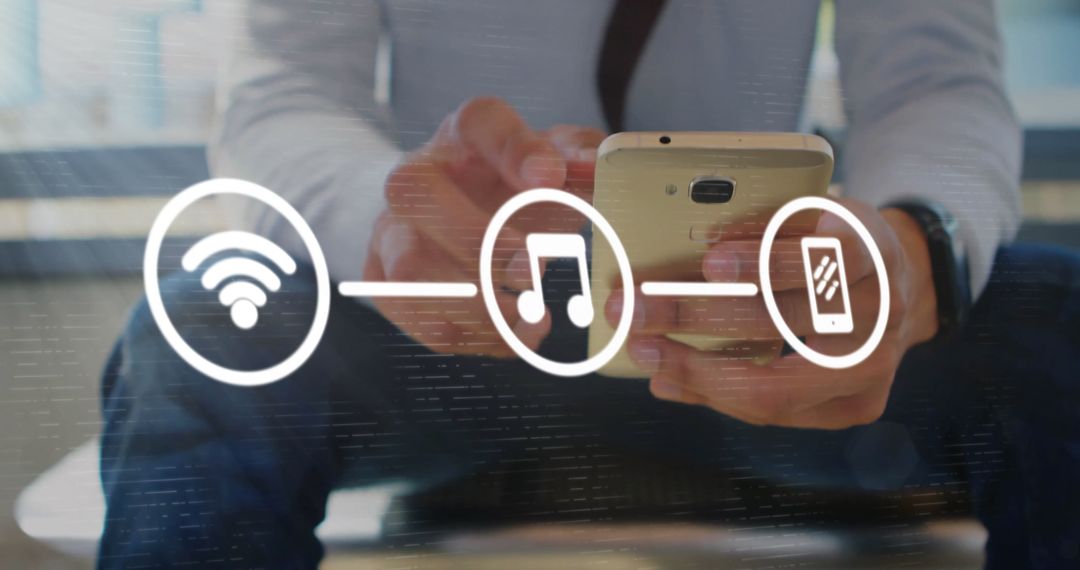 Business Communication via Smartphone Connectivity