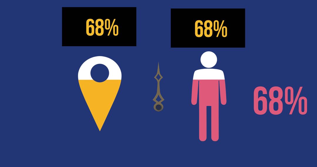 Technology Concept with Mapping and Humanization Elements