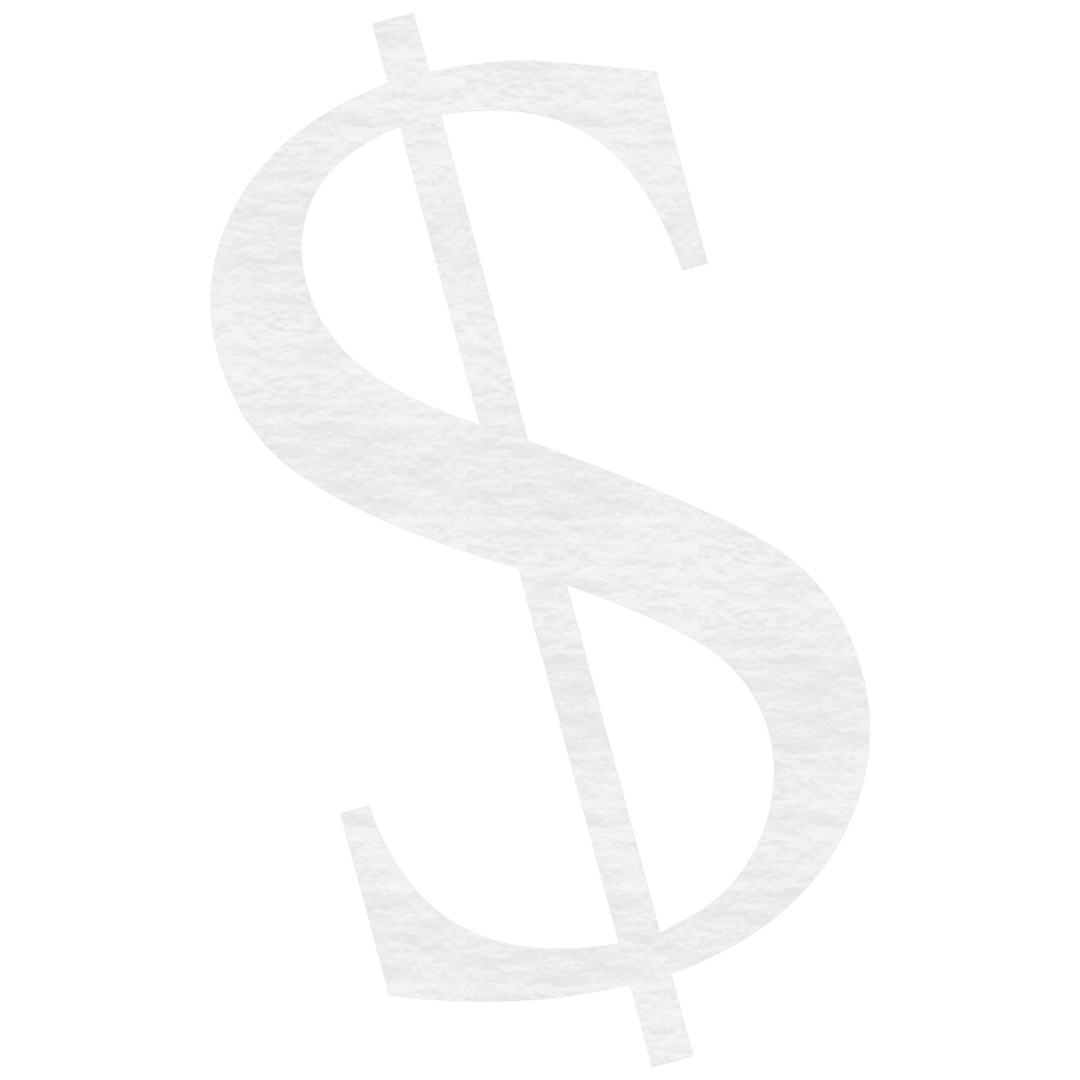 Transparent Dollar Currency Symbol Isolated Financial Icon