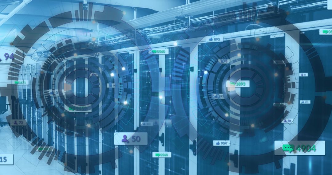 Digital Overlay Scanning in Advanced Data Server Room