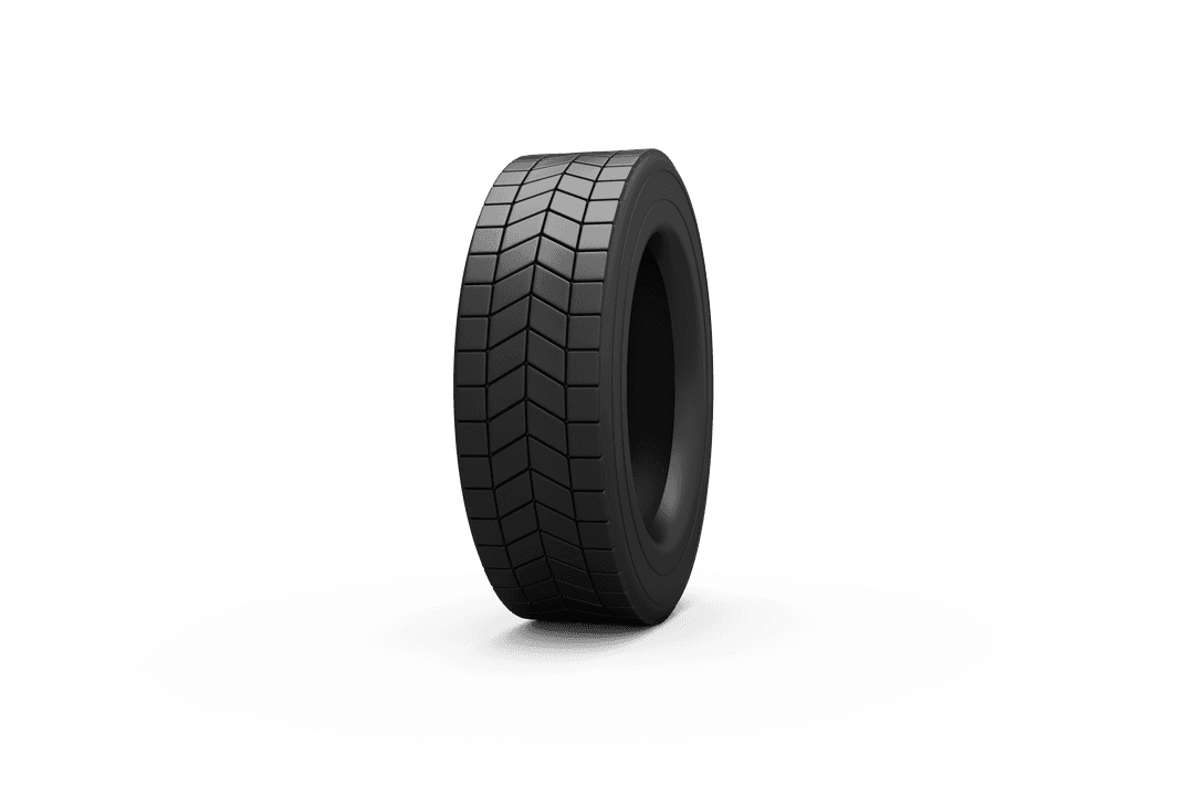 Transparent 3D Rendering of Modern Vehicle Tire