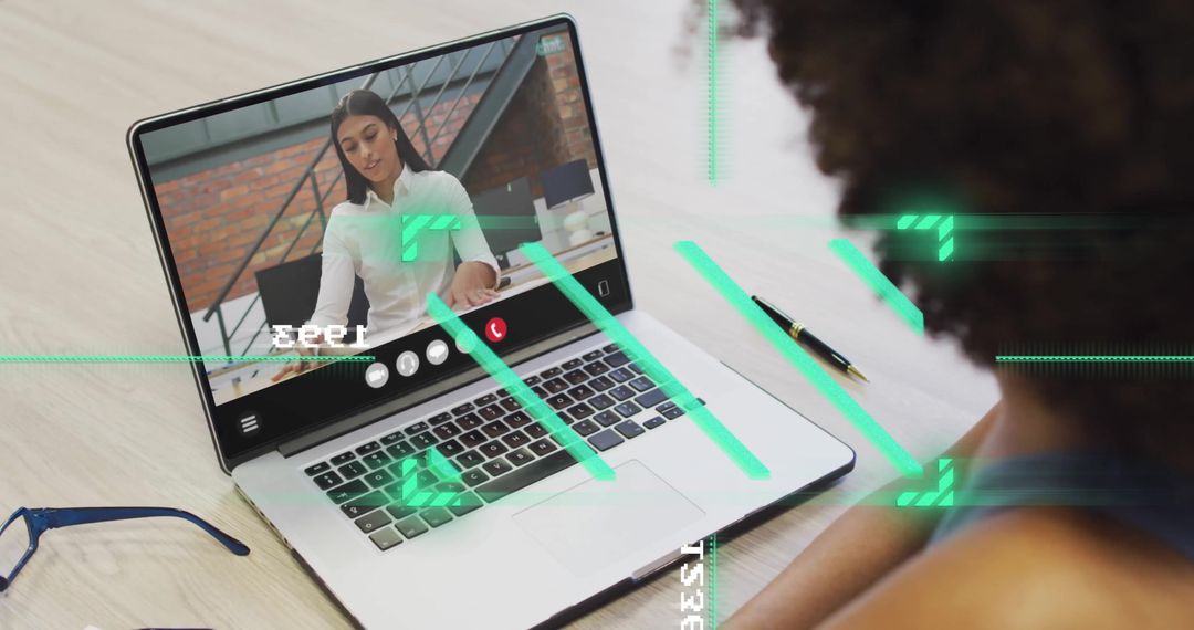 Virtual Business Meeting and Digital Data Interface