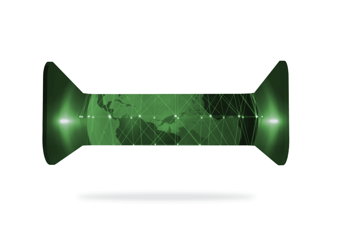 Transparent Screen Displaying Green Earth with Geometric Patterns - Download Free Stock Images Pikwizard.com