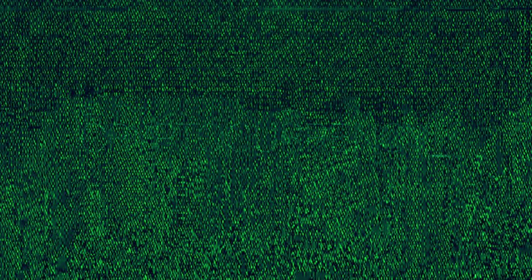 Interference Over Cryptocurrency Text on Black Background