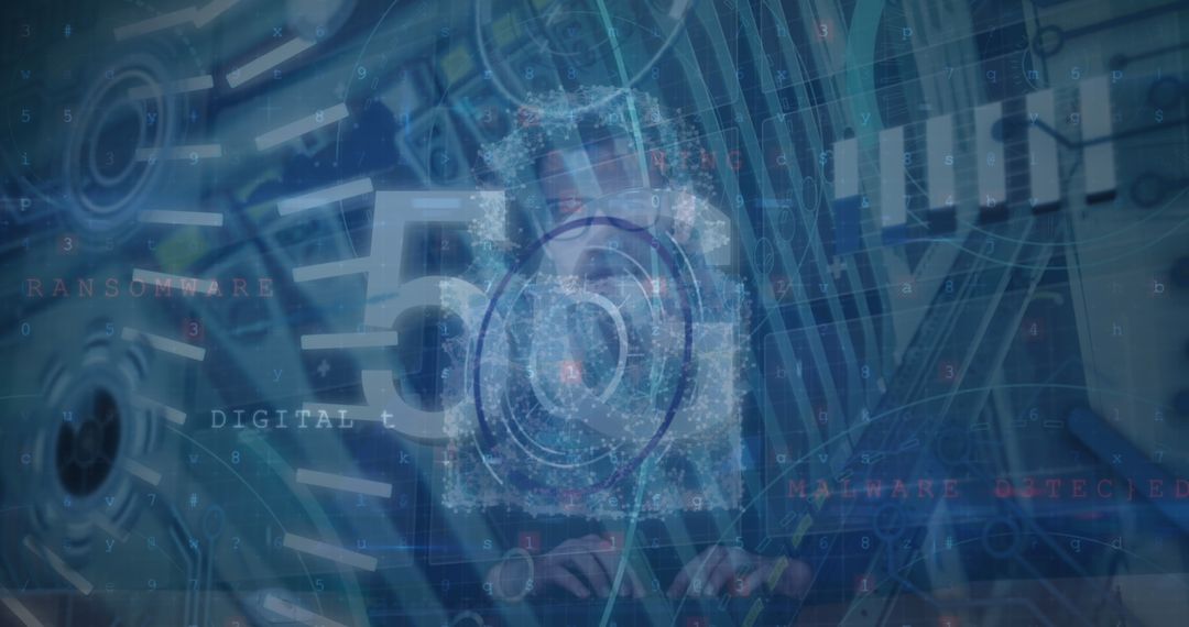 Technological Overlap: Data, Server, and Digital Processing