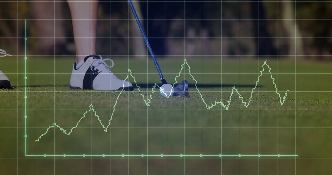 Golf Putter Alignment with Data Analytics Overlay
