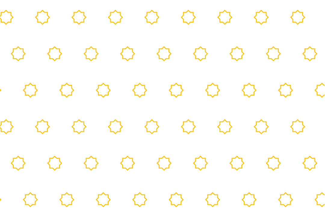 Vibrant Yellow Geometric Shapes on Transparent Background