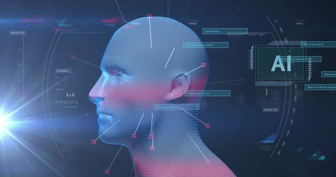 AI Integration with Digital Human Visualization in Data Processing