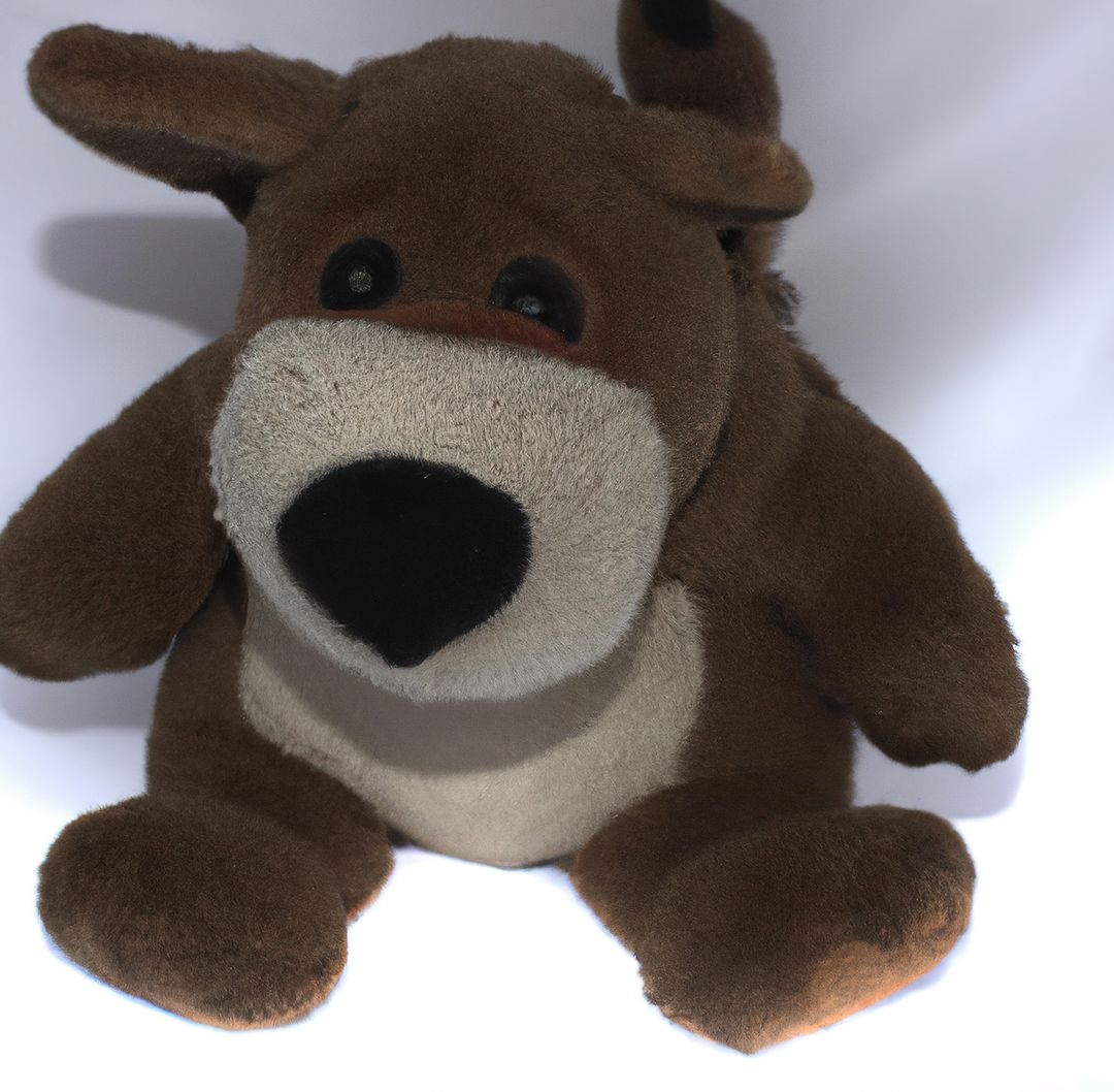 Close up of brown teddy bear on w white background - Free Images, Stock Photos and Pictures on Pikwizard.com