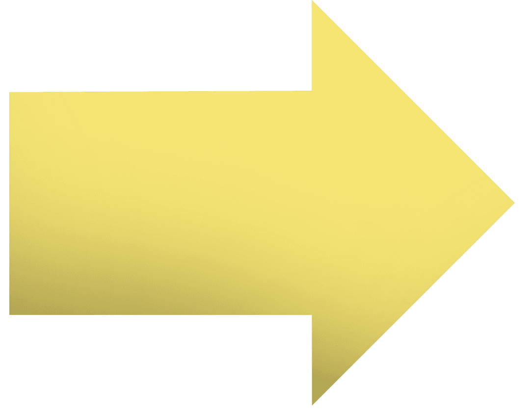 Yellow Arrow on Transparent Background Signifying Direction - Download Free Stock Images Pikwizard.com