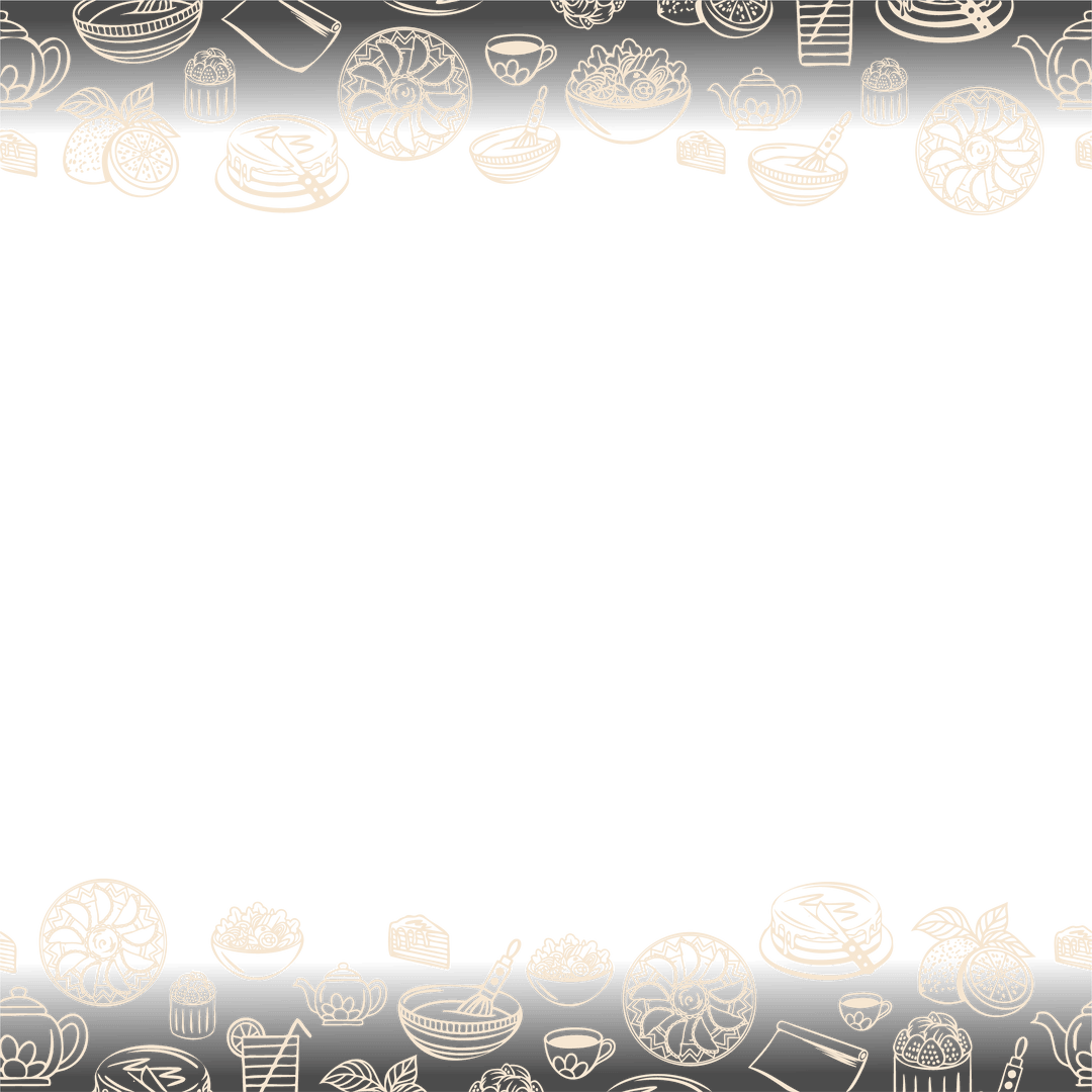 boho sketchy food border on transparent background copy space - Download Free Stock Images Pikwizard.com