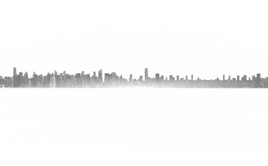 Transparent Skyline with Misty Horizon