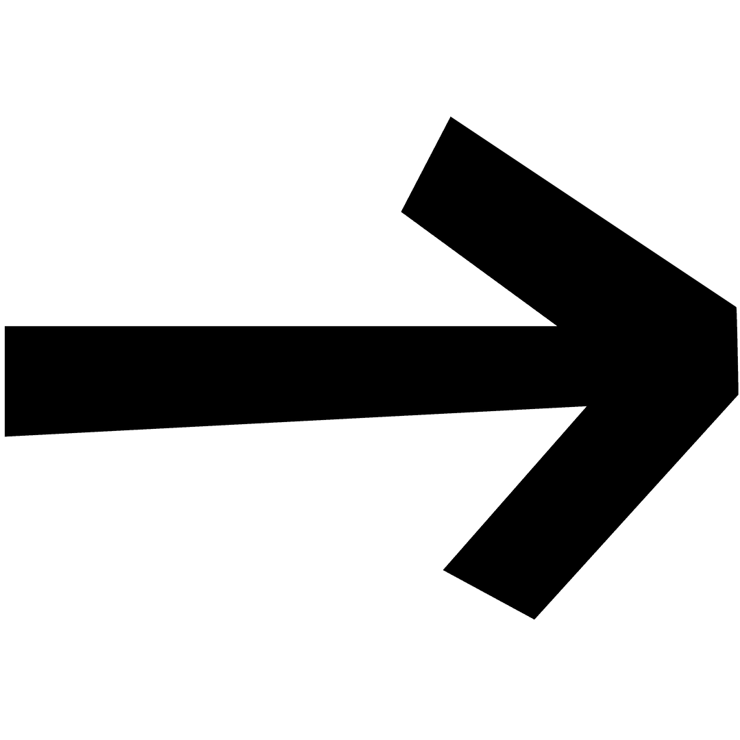 Transparent Black Arrow Vector Symbol on Isolated Background