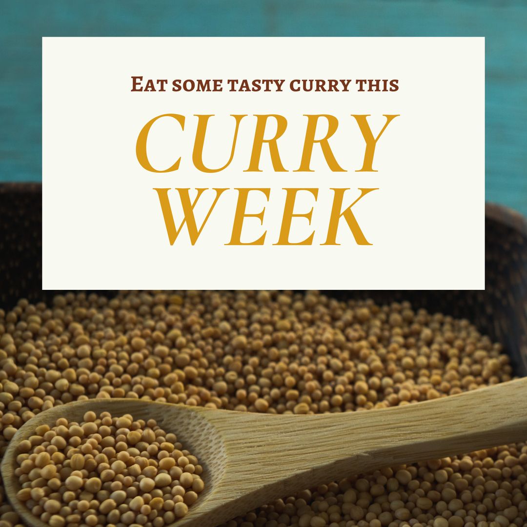Curry Week Celebration with Rustic Indian Spices and Lentils