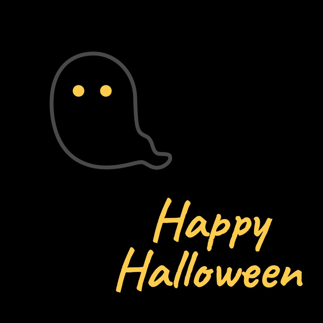 Playful Ghost Design Celebrating Halloween Festivities