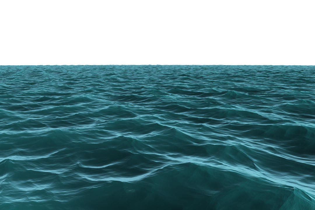 Digital Transparent Background Illustration of Waves on the Sea - Download Free Stock Images Pikwizard.com