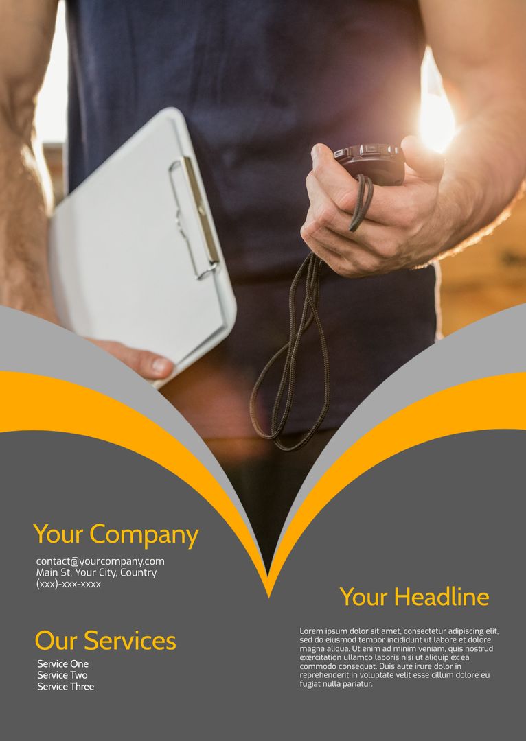 Personal Trainer Offering Motivational Fitness Services