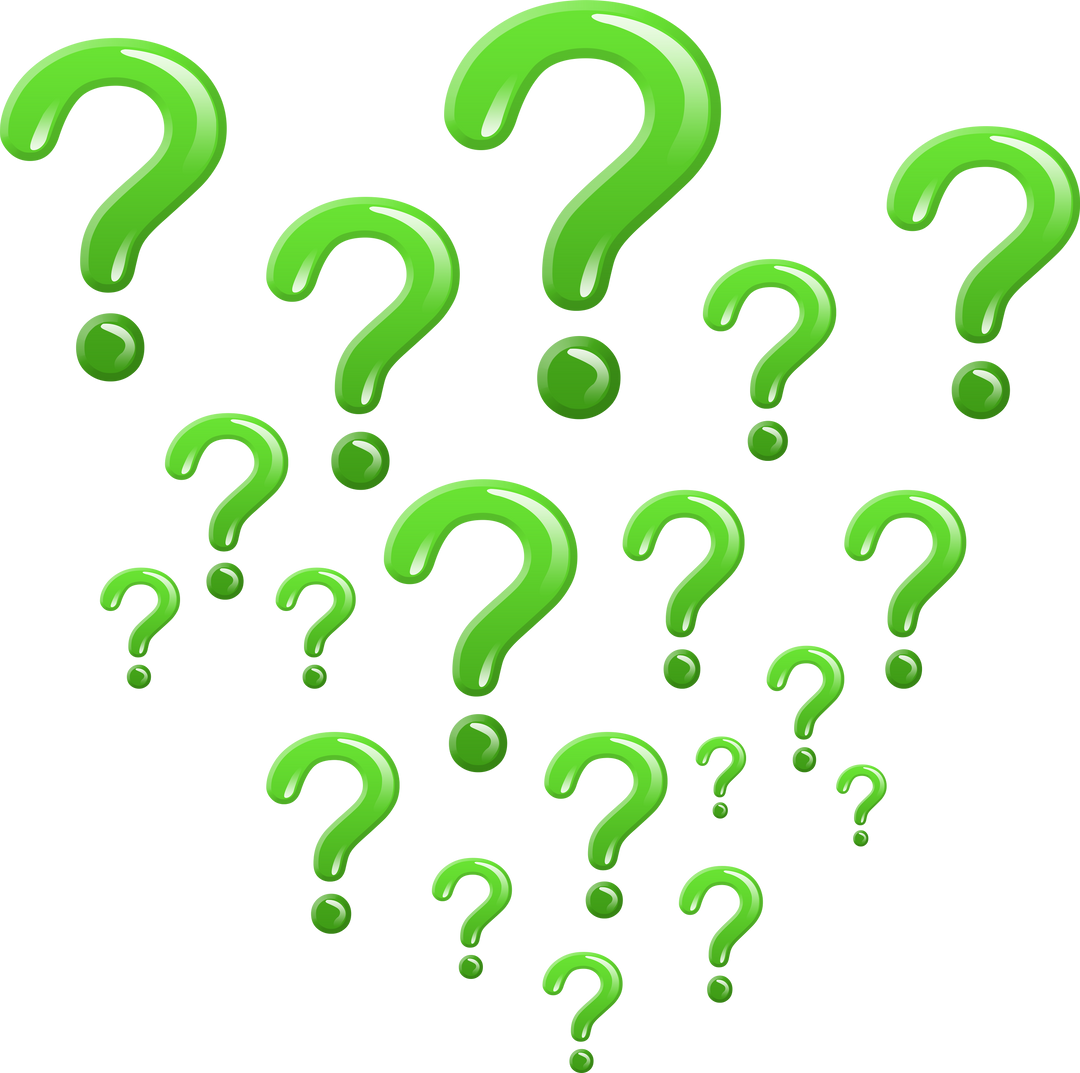 Multiple Green Transparent Question Marks Symbol - Download Free Stock Images Pikwizard.com