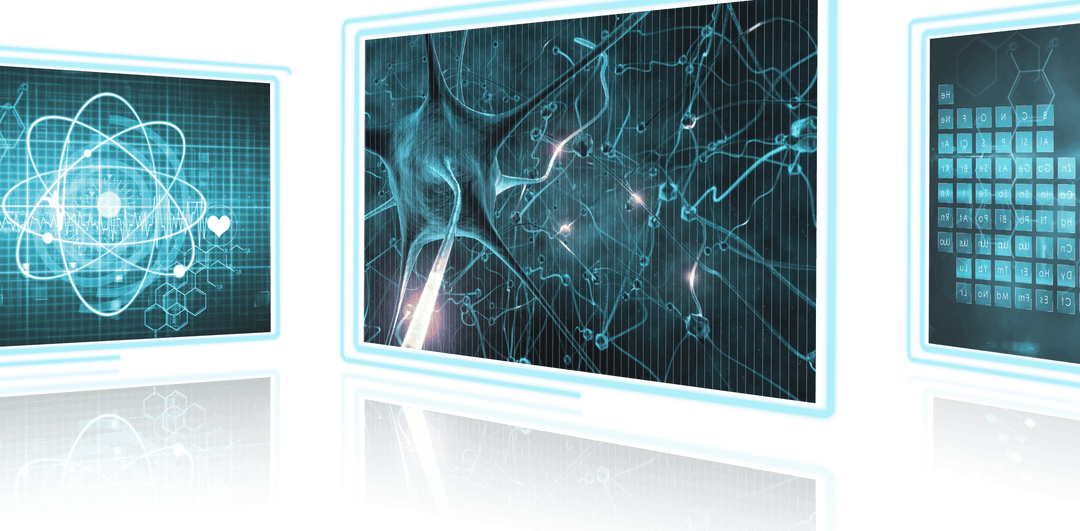 Transparent Screens Displaying Science and Technology Data Graphics - Download Free Stock Images Pikwizard.com