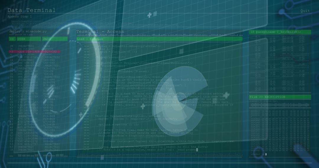 Digital data processing and interface background