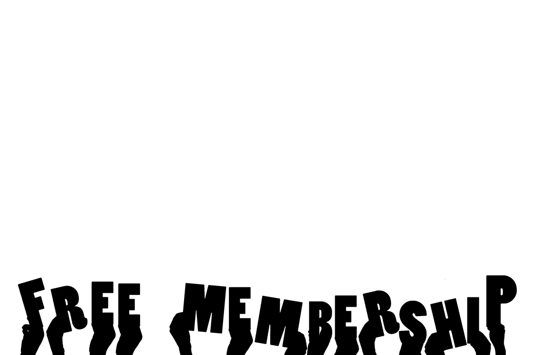 Free Membership Text on Transparent Background