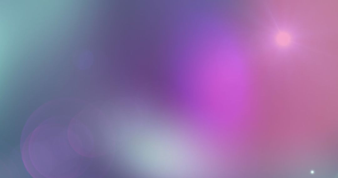 Abstract Light Spots with Gradient Background Creating Digital Aesthetic